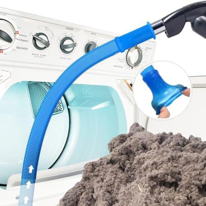 Sealegend Kit De Limpeza De Ventilação Para Secador , Acessório De Mangueira De Vácuo Compatível Com A Maioria Dos Aspir