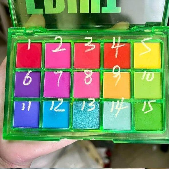 15 cores Macaron paleta de sombras multicolorido cos jogar maquiagem perolado fosco terra cor cor palco europeu american