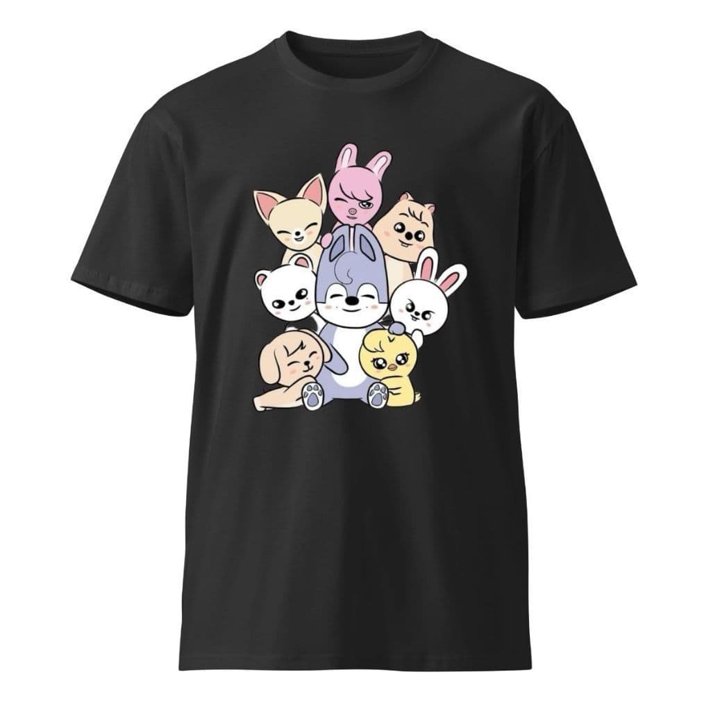 Camiseta Straykids Kpop T-shirt Camisa Stray Kids Coreano 2025 Blusa 100% Algodão Premium Menino Menina Infantil Unissex