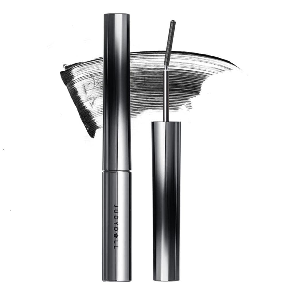 JUDYDOLL Máscara de Cílios 3D Curling Eyelash Iron – Máscara em Tubo com Aplicador de Metal Ultra Fino, Contém Fibras Al