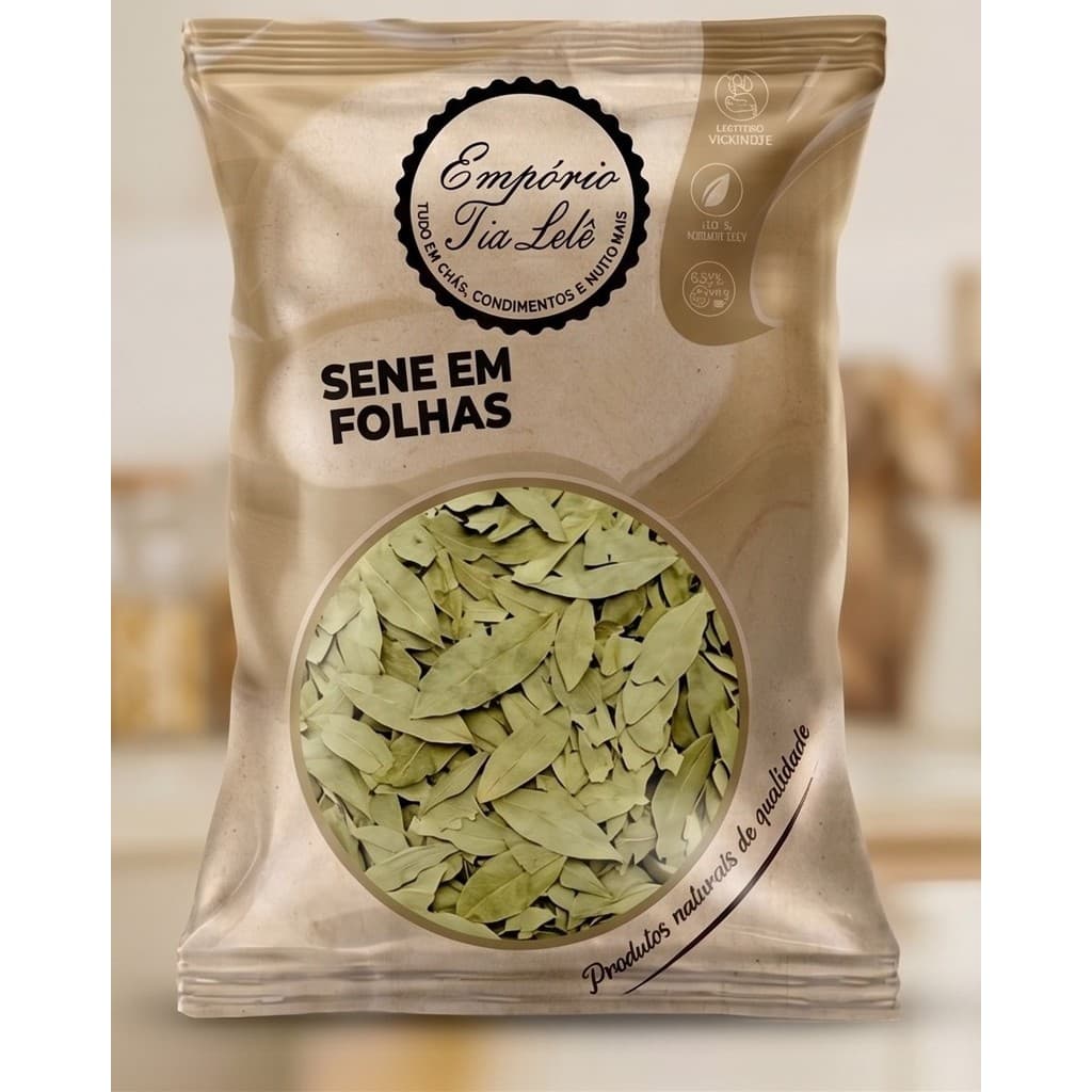 Chá de Sene Folhas Secas 500g ou 1Kg - 100% Natural e Puro a Granel | Envio Rápido