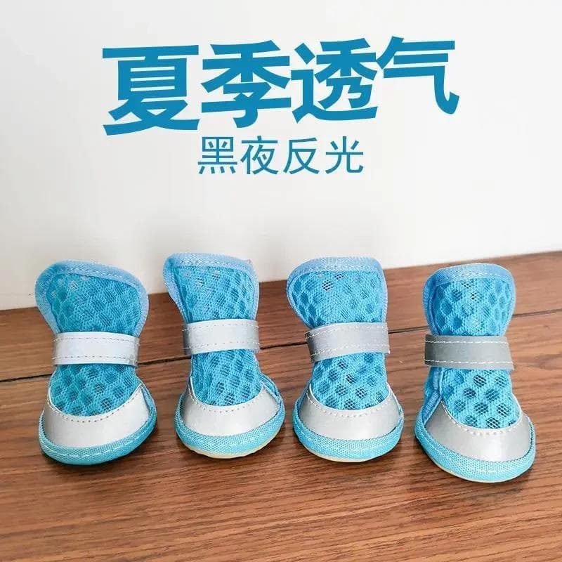 Cão sapatos de verão pequeno cão Anti-sujo pé capa ferramenta útil Pet Bichon Teddy Pomeranian filhote de cachorro não c