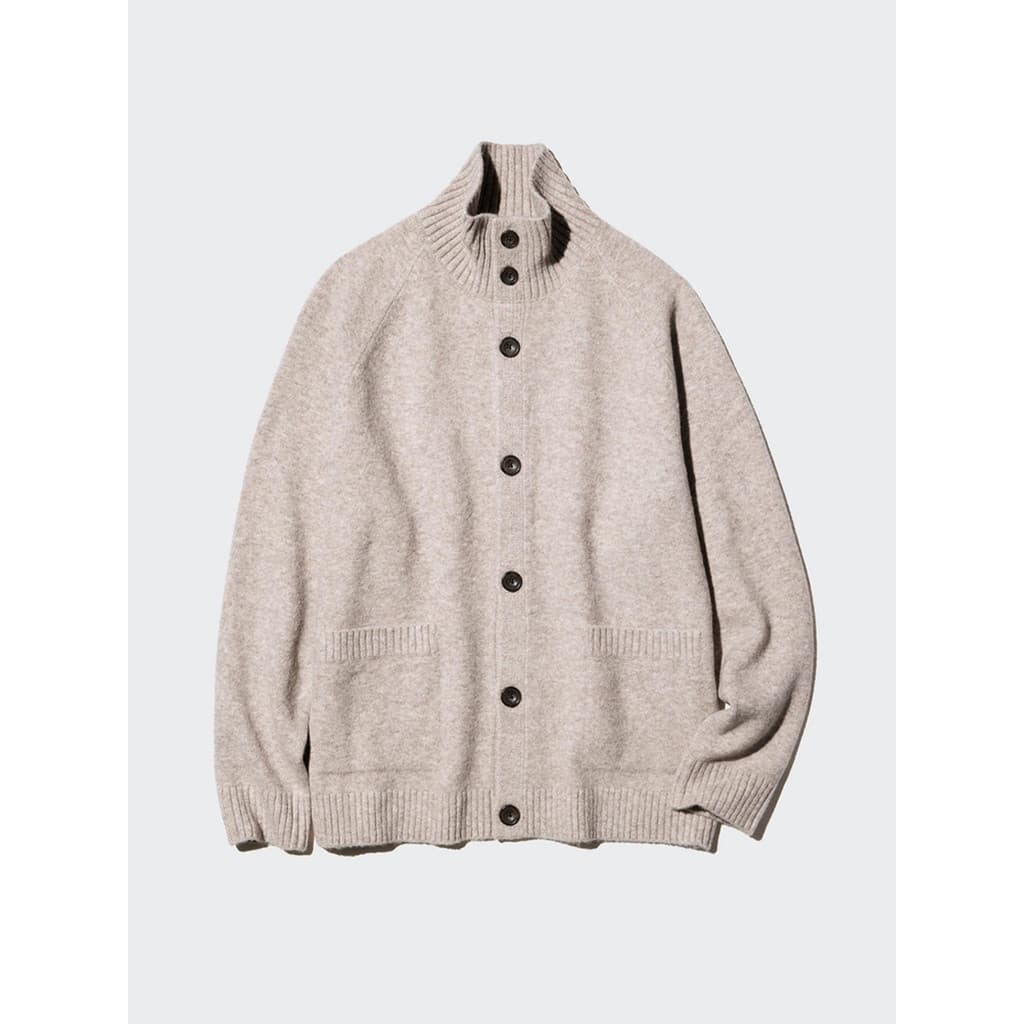Site Oficial 249!Masculino feminino mesmo estilo Cardigan de malha/moda All-Match camisola jaqueta 25 outono inverno nov
