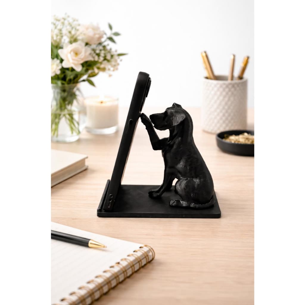 Suporte de mesa  para Celular Cachorro Criativo Decorativo