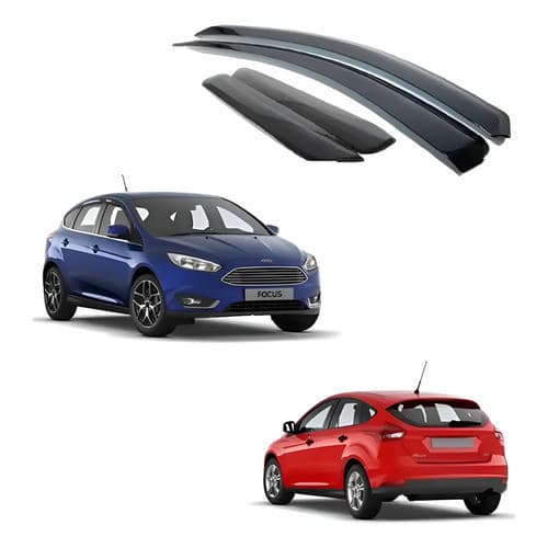 Calha De Chuva Slim Focus Hatch 2014 A 2018 4 Portas