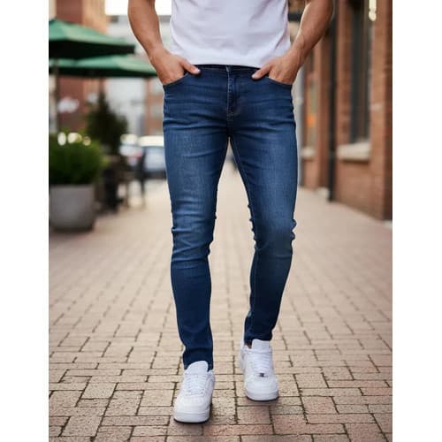 Calça Jeans Masculina Original Elastano Lycra
