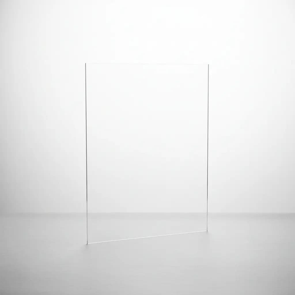 Placa Chapa De Acrílico Transparente Cristal 50cmx40cmx3mm