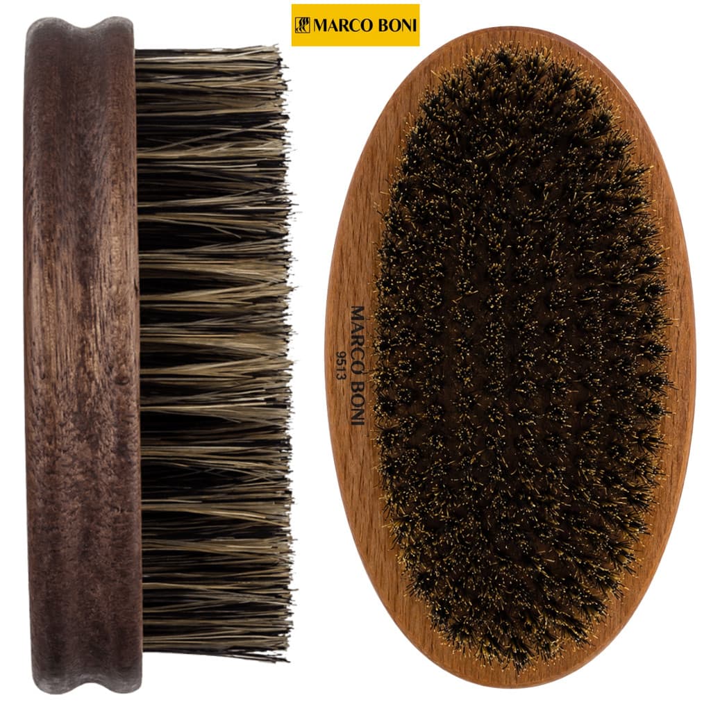 ESCOVA OVAL PARA BARBA E BIGODE  Marco Boni