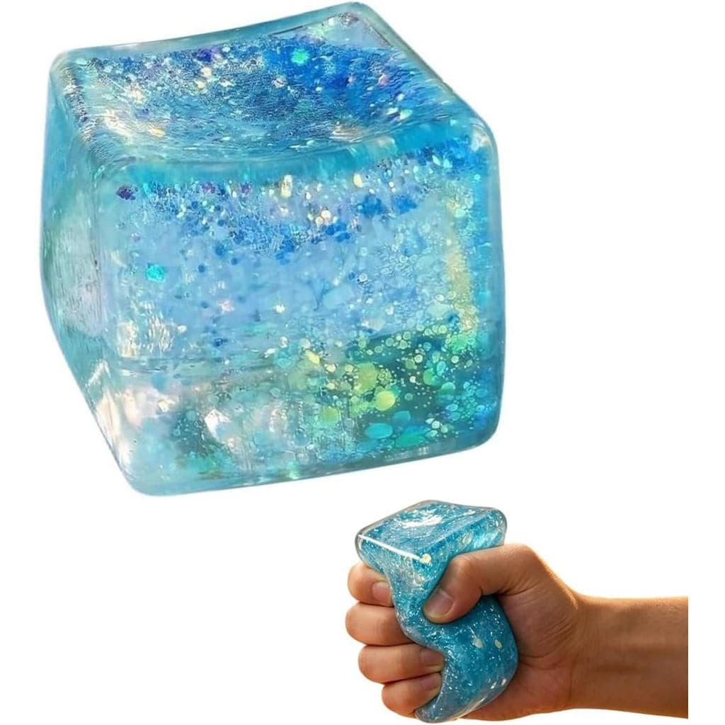 Brinquedos Antiestresse Squishy para Adultos, Cubo Antiestresse Squishy de Elevada Densidade para Alívio da Ansiedade e