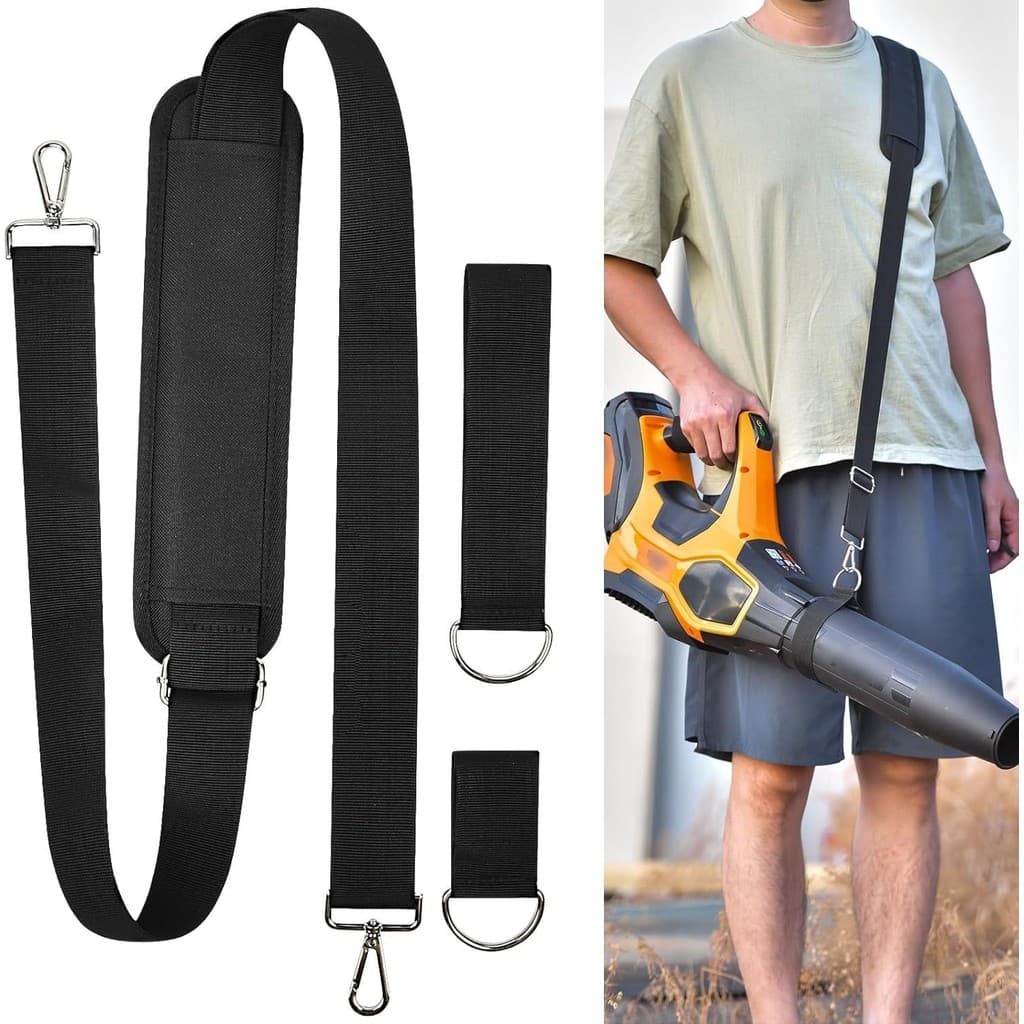 Alça de ombro Universal adequada para aparador de acordes de soprador de folhas, compatível com EGO Power + Strap