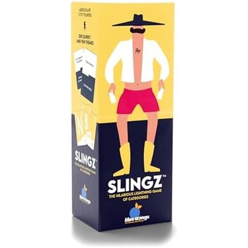 Slingz by Blue Orange Games , Jogo De Categorias De Cartas De Palavras Rápidas E Hilariantes Para Idades De 10 Anos & am