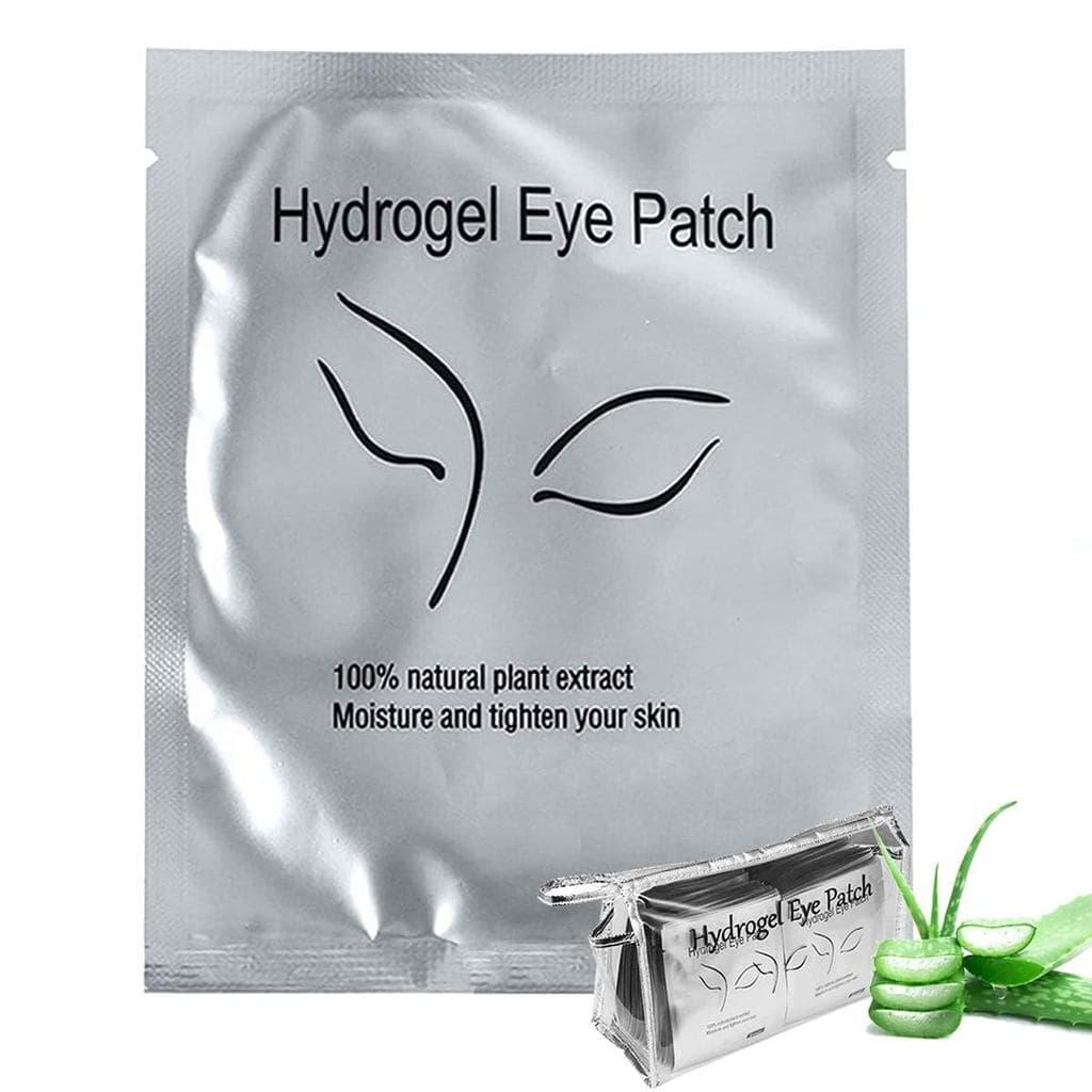 Kit de Extensões de Cílios com Protetores Oculares, 110 Pares de Patches de Hidrogel, Ferramenta de Beleza para Maquiage