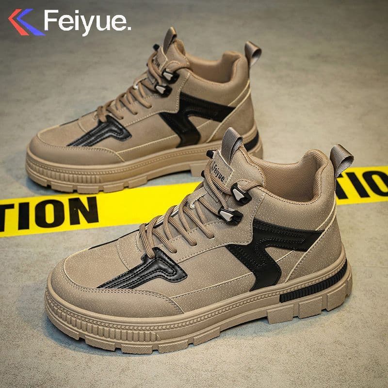 Leap masculino Martin botas masculinas sapatos esportivos casuais outono inverno resistente à sujeira resistente ao desg