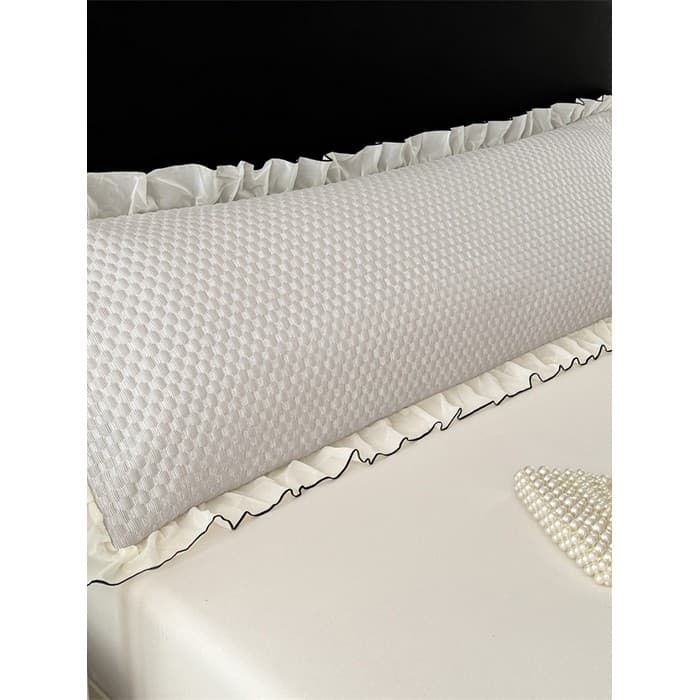 Classe A Cool Feeling Ice Peas Cool Mat Lace Ice Silk Fronha Casal Duplo 1.5M1.8m Fronha Estendida