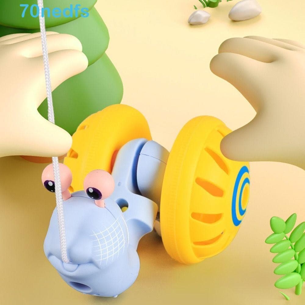 Brinquedo De Caracol De Corda De Tração NEDFS , Com PP Interação Caminhada Aprendizagem , Animal De Desenho Animado