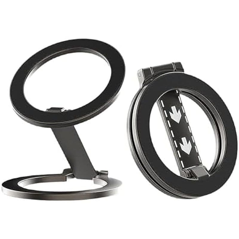 Suporte De Anel Magnético Para De Dupla Face MagSafe , Punho Removível Telefone De Ginástica Com iPhone 17/16/15/14/13/1