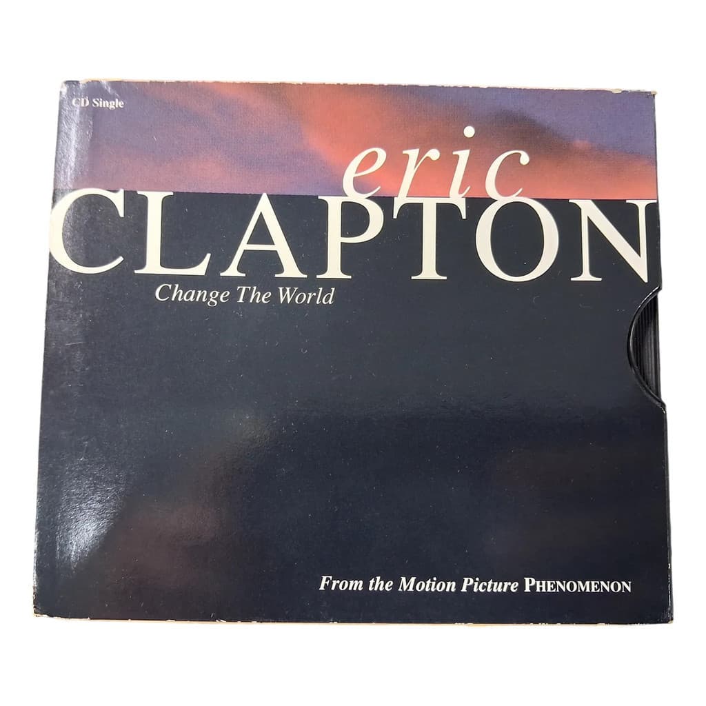 Cd Single - Eric Clapton - Change The World - Importado Eua