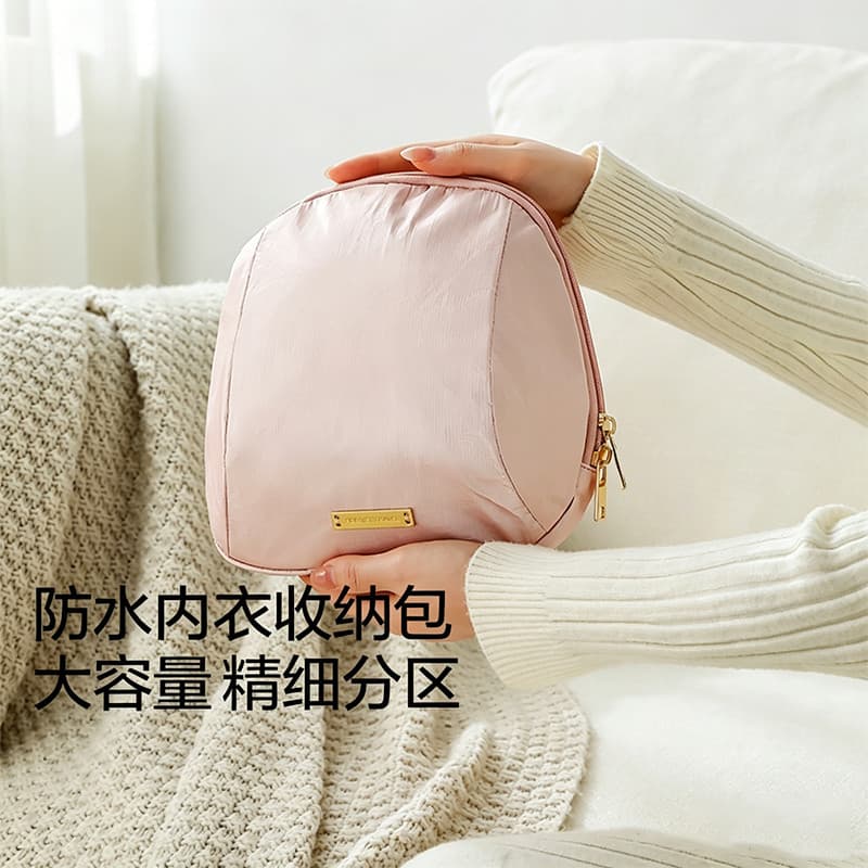 Saco de armazenamento de roupa interior à prova dwaterproof água viagem de negócios portátil grande capacidade sutiã rou