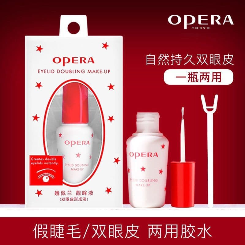 Apelan cola para cílios postiços, creme modelador líquido para olhos, pálpebra dupla, transparente, modelagem de longa d