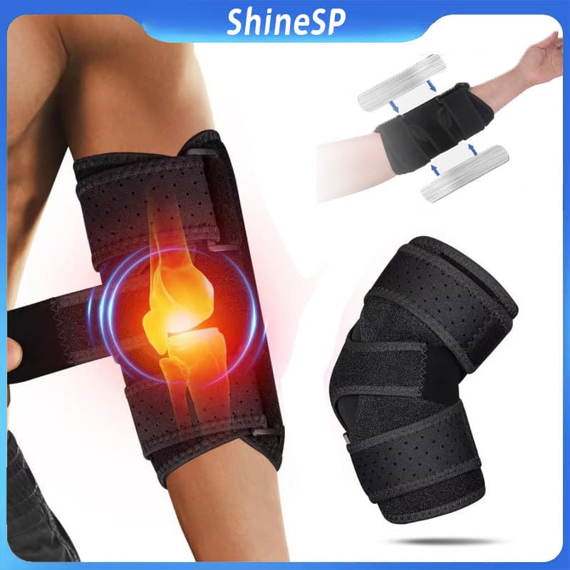 Cotoveleira de Apoio para Cotovelos Alívio da Dor Tendinite- Equipamento de Proteção Esportiva