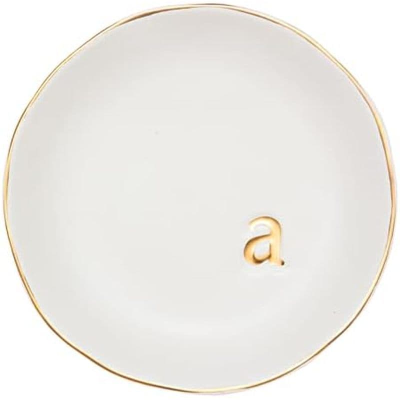 Casa Coletiva-Bandeja De Joias De Cerâmica , Prato De Bugigangas Decorativo Para Anéis , Brincos , Colares , Pulseira ,
