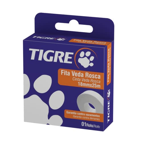 TIGRE FITA VEDA ROSCA 18MMX10M