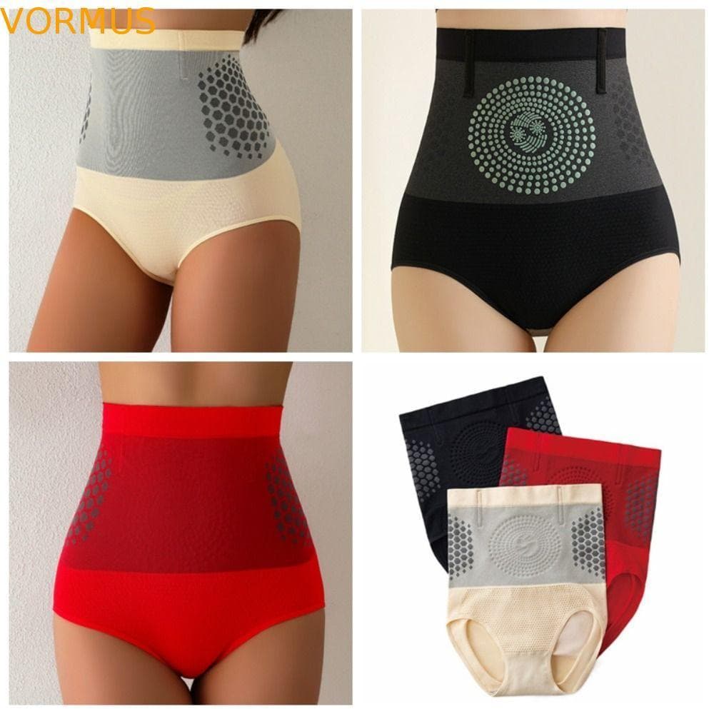 Cuecas VORMUS Bodyshape , Modelador De Barriga Plana , Calcinha Modeladora Pós-Parto De Cintura Alta , Nádegas Elevatóri