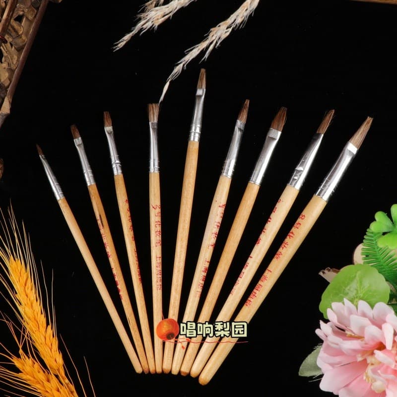 Drama cosméticos conjunto completo caneta de maquiagem Peking Opera vietnã drama palco Huadan flor rosto lobo pintura a