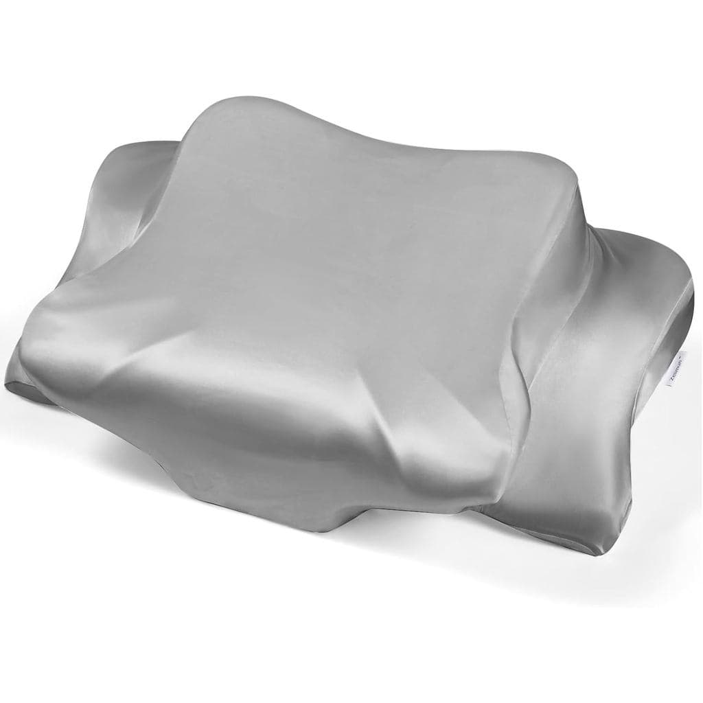 Fronha de Cetim para Almofadas Cervicais (Somente a Capa) Adequada para Almofada Ortopédica de Suporte para Pescoço, Cap