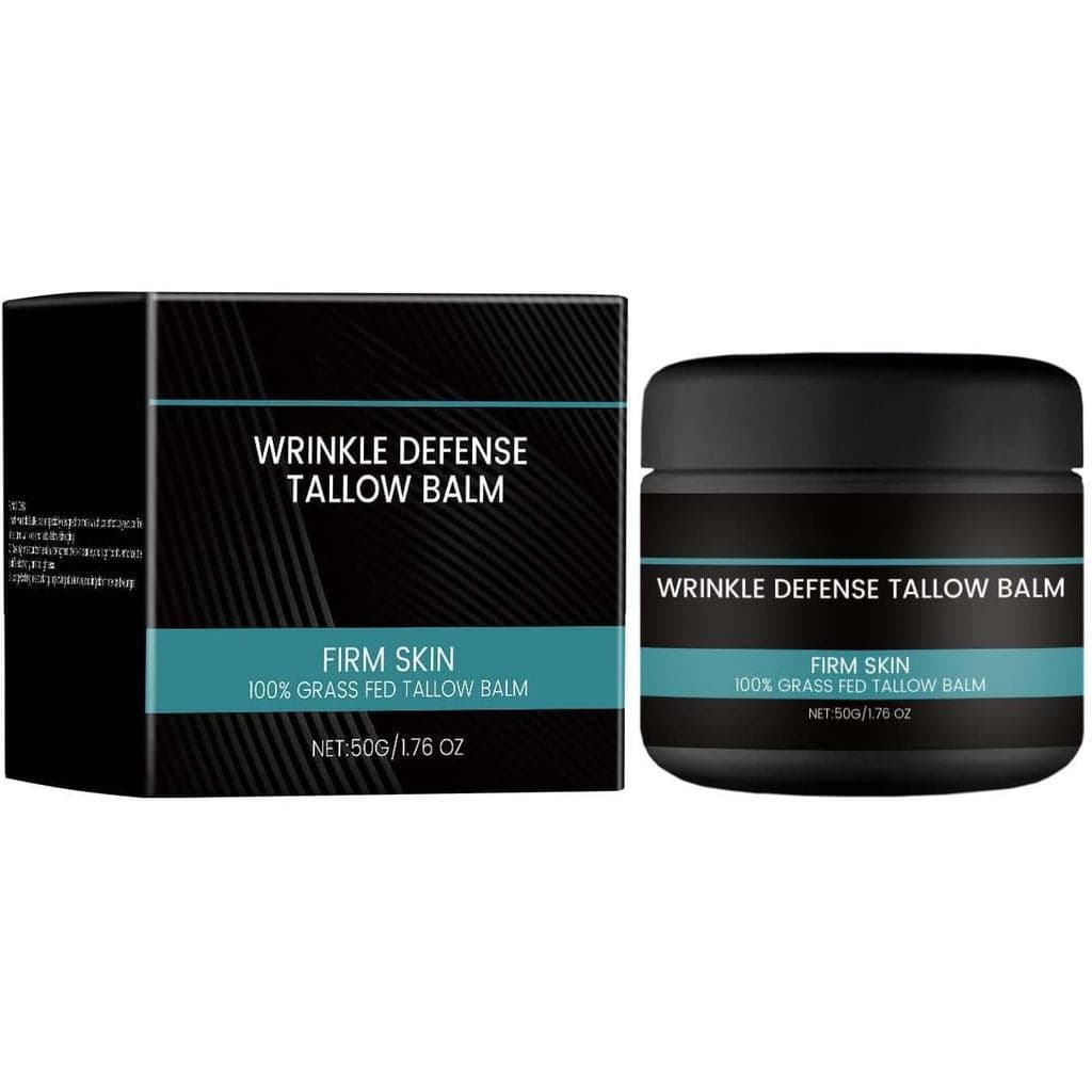 Bálsamo de Sebo Forge para Homens 50g, Hidratante Facial de Sebo de Animais Alimentados a Pasto, Creme Noturno Antirruga