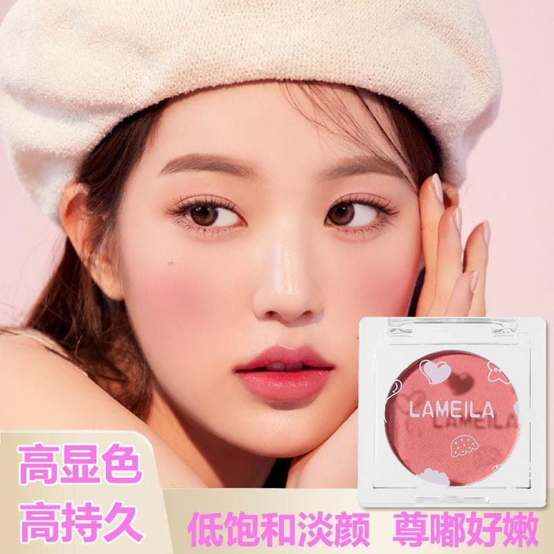 Genuíno monocromático Blush contorno Natural vitalidade fosco delicado clareamento Nude maquiagem luz puro desejo estuda