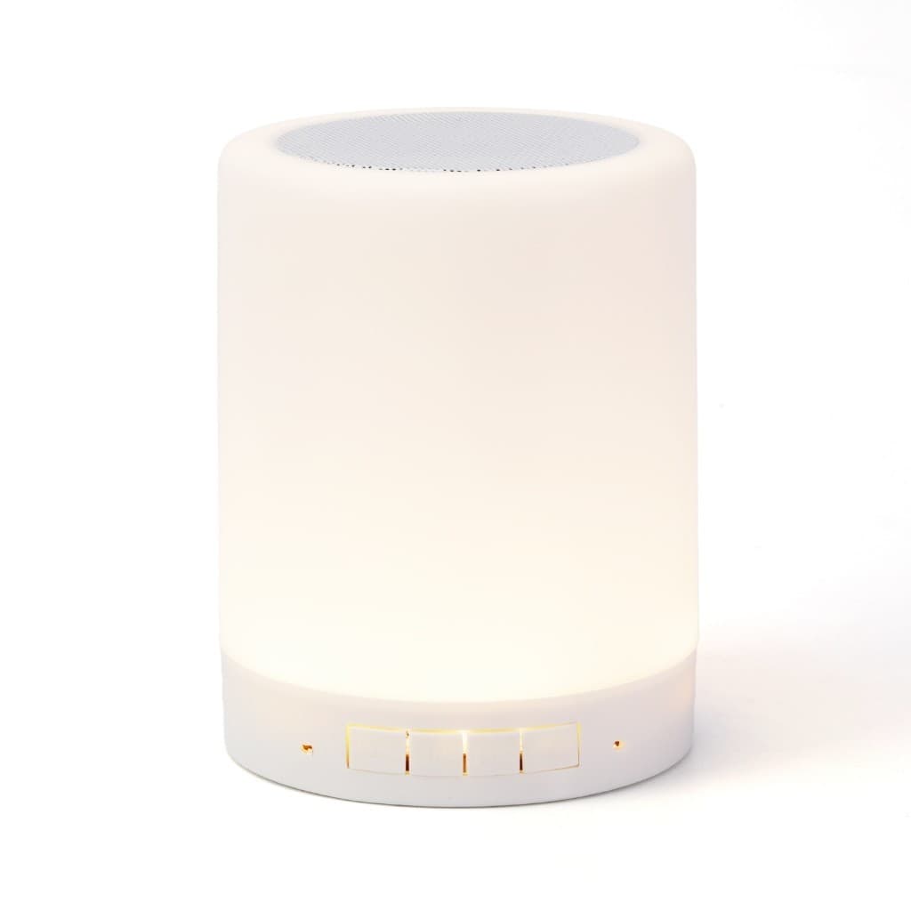 Caixa De Som Luminária LED Bluetooth Portátil Mesa