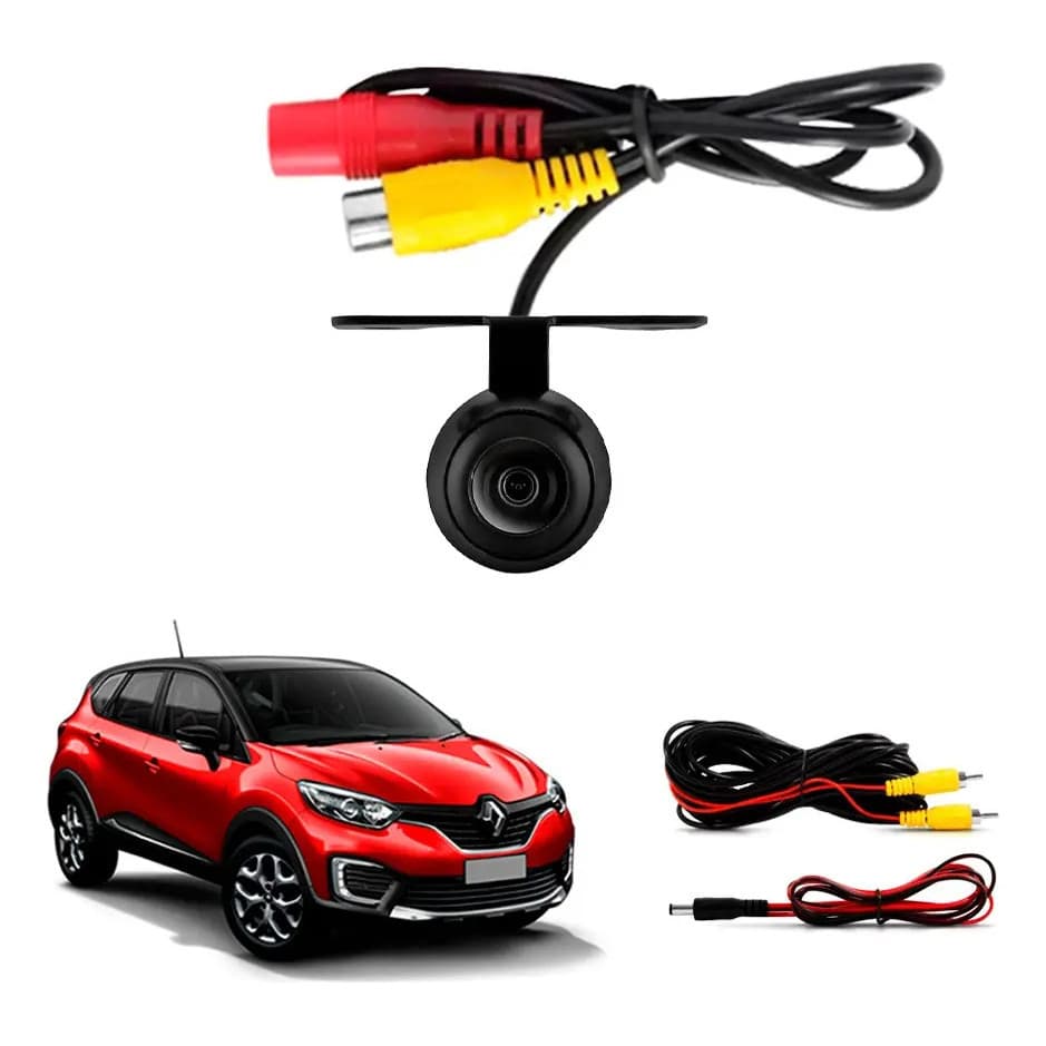 Camera De Ré Borboleta Hd Renault Captur 2018 2019 2020 2021