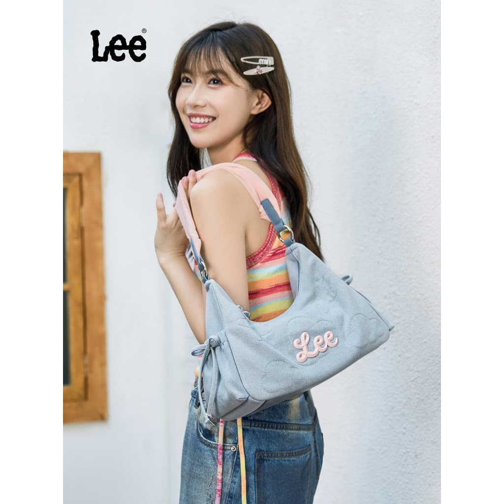 Lee bolsa oficial para axilas, bolsa de ombro Casual para meninas, moda moderna, nuvem, andorinha, presente para namorad