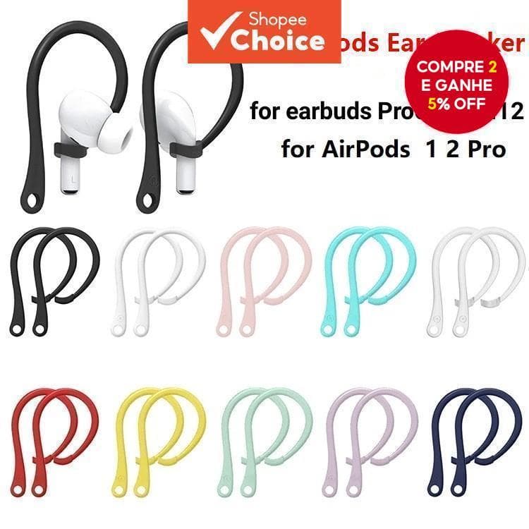 Mini Anti-Queda Bluetooth Fone De Ouvido Titular Ganchos De Silicone Para Pro4 Pro 4 i12 Pro6 6