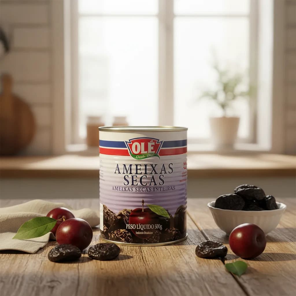 Ameixas Secas Olé - Embaladas 500g