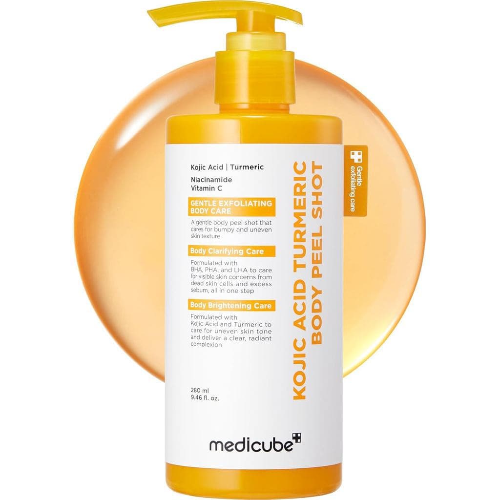 Limpeza/Sérum de Limpeza/Máscara Facial Medicube Body Peel Shot com Ácido Kójico e Cúrcuma |   Sérum Suave para Clareame
