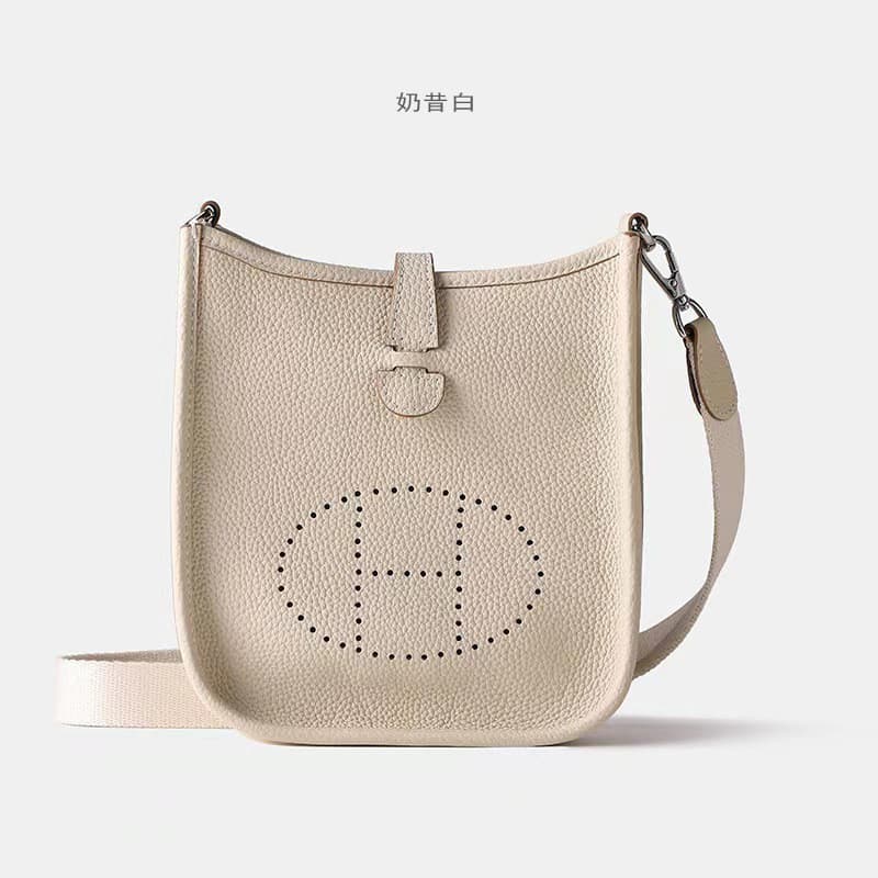 17mini29togo Crossbody Mini Bolsa Quadrada Pequena, Textura de Alta Qualidade, Bolsa de Couro de Primeira Camada, Design