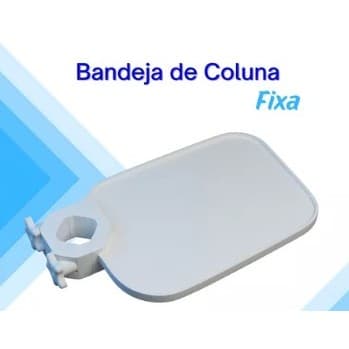 Bandeja De Coluna Fixa Odontológica Auxiliar Para Consultório