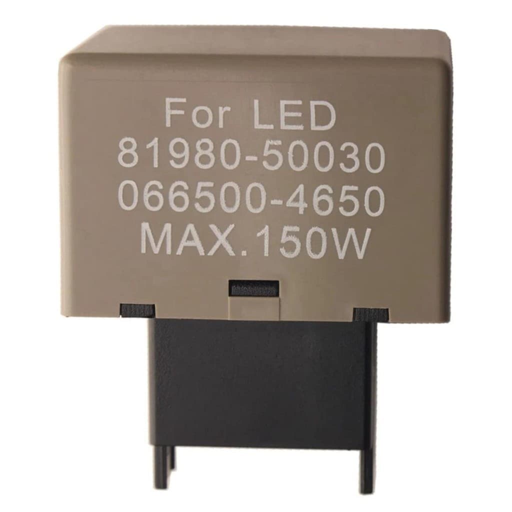 NRR-Acessórios Para Carro Relé Pisca-Eletrônico De 8 Pinos Lâmpada LED 81980-50030 066500-4650