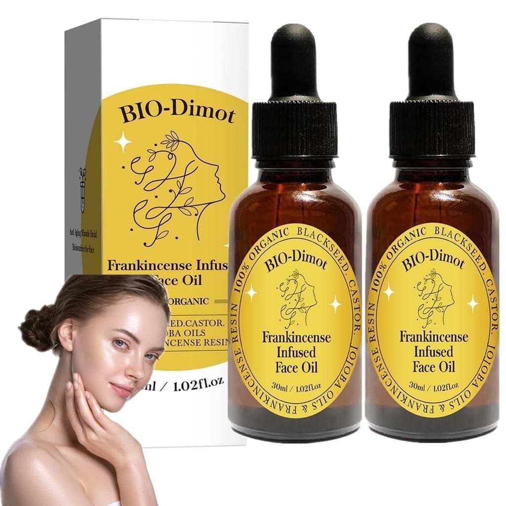 Conjunto de 2 peças de óleo de semente preta orgânico, óleo de rícino e óleo de jojoba misturados com resina de óleo de