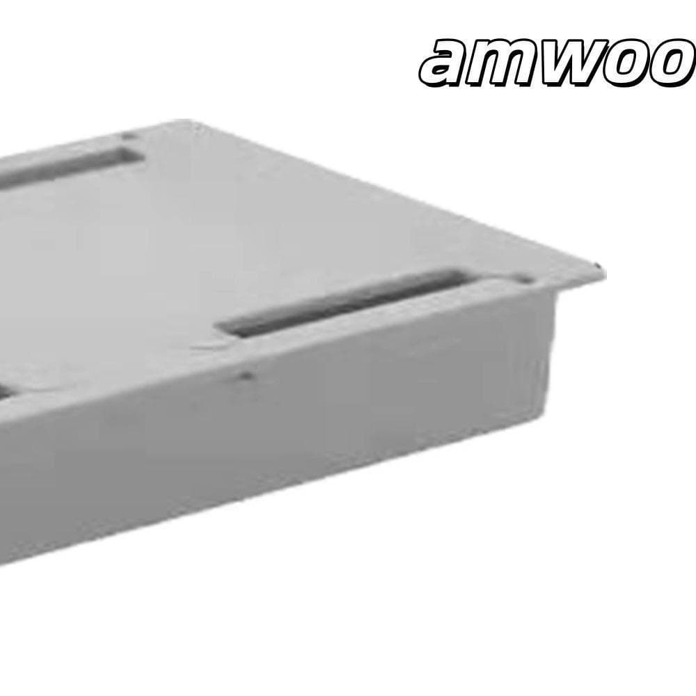 AMWOO Sob Gaveta De Mesa , Caixa De Armazenamento Extra Grande Sem Perfurações De Segurança , Bandeja De Lápis De Capaci