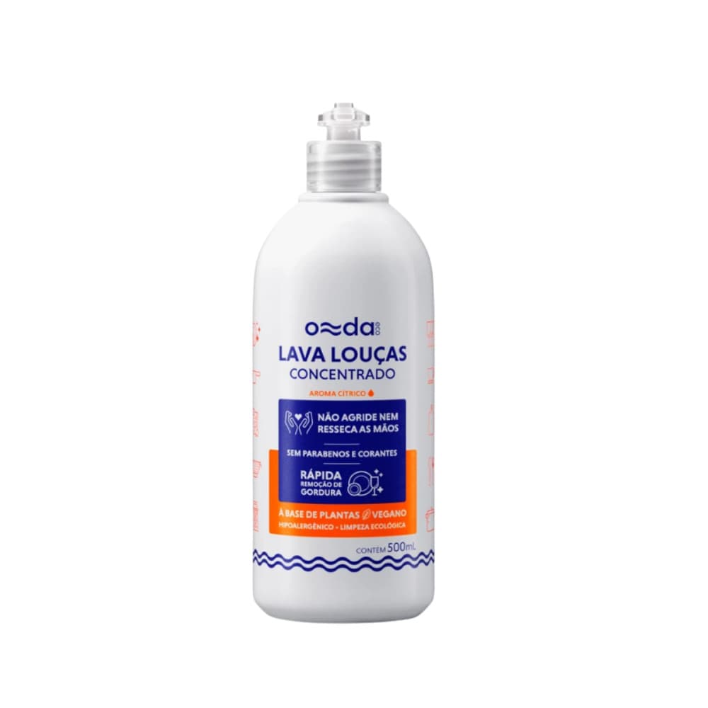 Lava Louças Concentrado Hipoalergênico 500mL