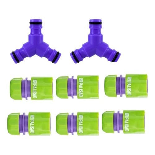 Kit 02 Conect Mang. Triplo 1/2 + 06 Conect Mang. Palisad