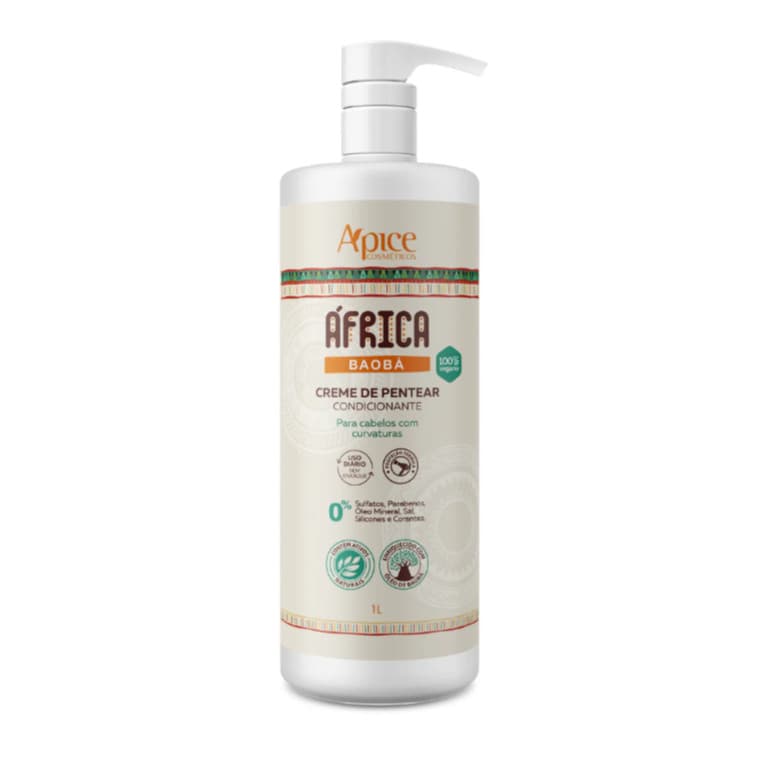 Apse África Baobá Creme de Pentear 1L