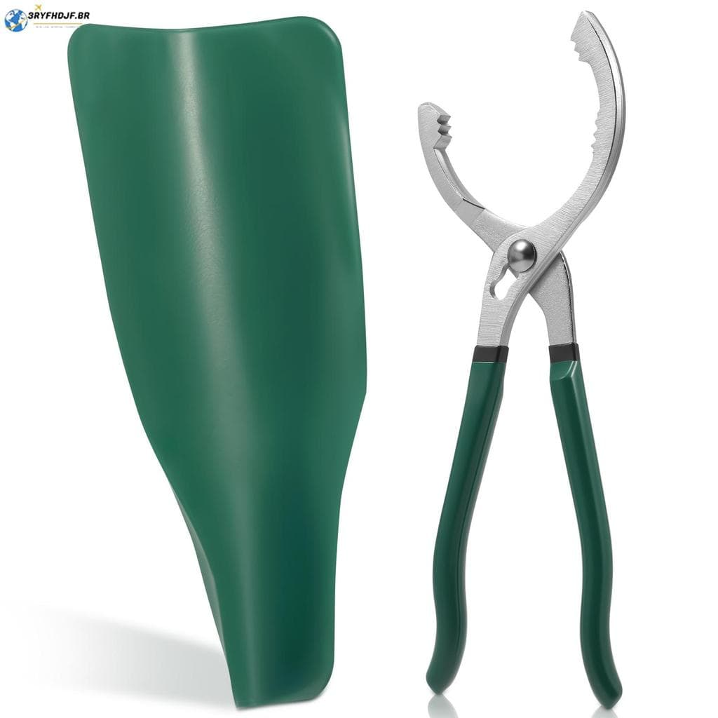 Alicate De Filtro De Óleo E Funil Flexível Conjunto Chave Ajustável Com Alça Antiderrapante Para Carro Caminhão SHOPSKC1