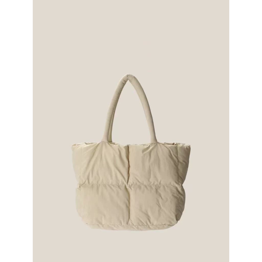 Nicho Design para baixo saco feminino bolsa de ombro grande capacidade simples Commuter textura 2026 novo estilo outono
