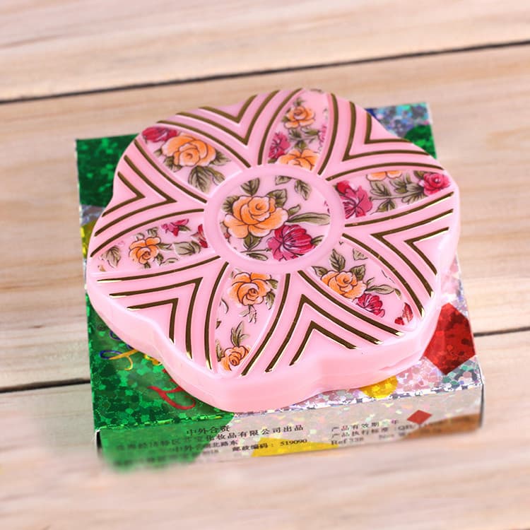 Fenbao Lotus Pó Pressionado Pó Delicado Fixação Maquiagem Corretivo Corretivo Corretivo Pó Seco Pó Solto Beleza Produtos
