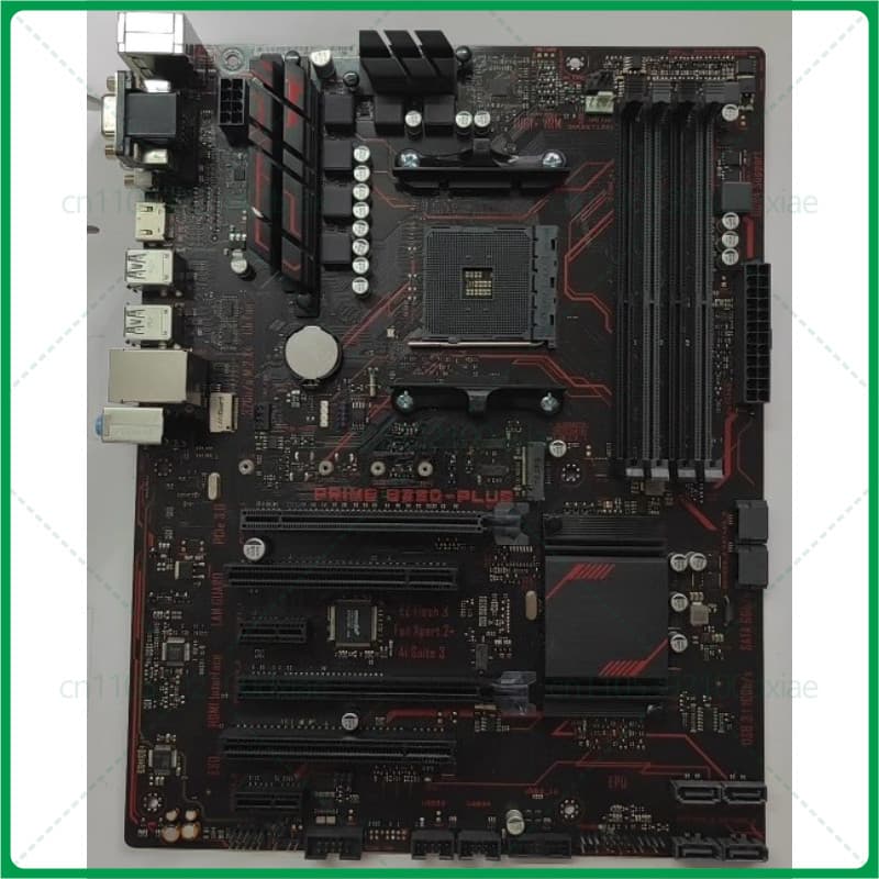 Para Placa Principal ASUS PRlME B350-PLUS Sem placa traseira I/O