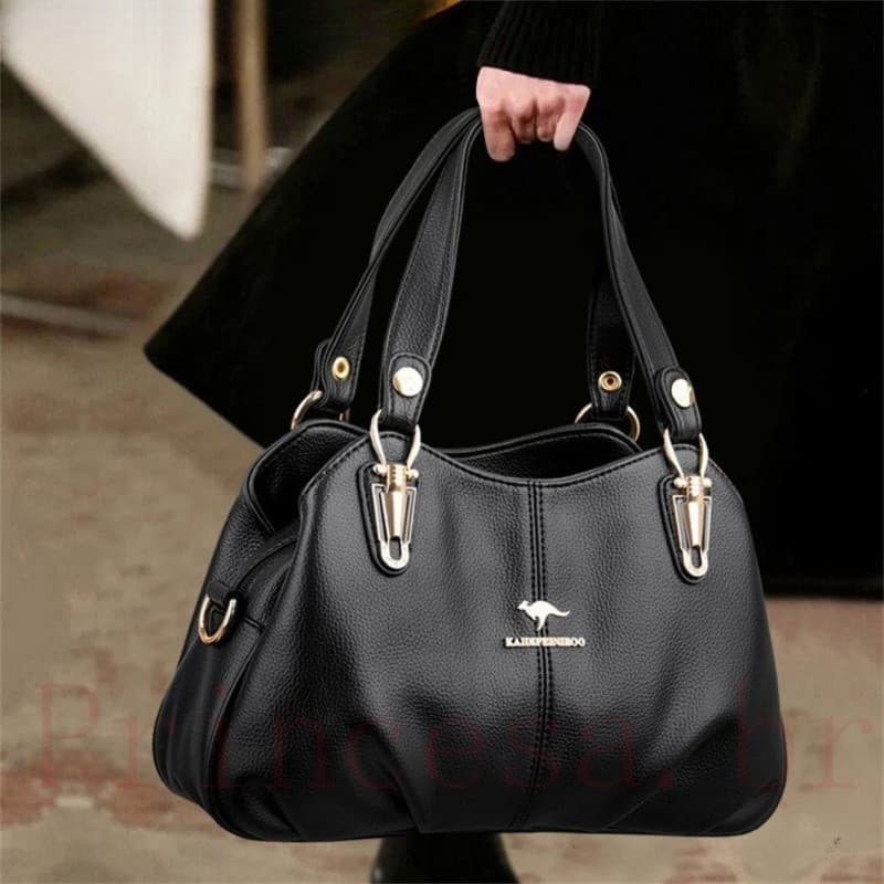 Bolsa de 3 camadas para senhoras Marca Pu Leather Luxury Messenger Sac Designer Ultra High Quality Shoulder Crossbody Sh